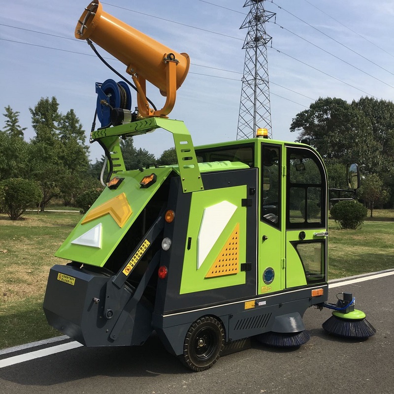 三朋SP战狼1自卸款扫地车 塑胶新质料工厂清扫车