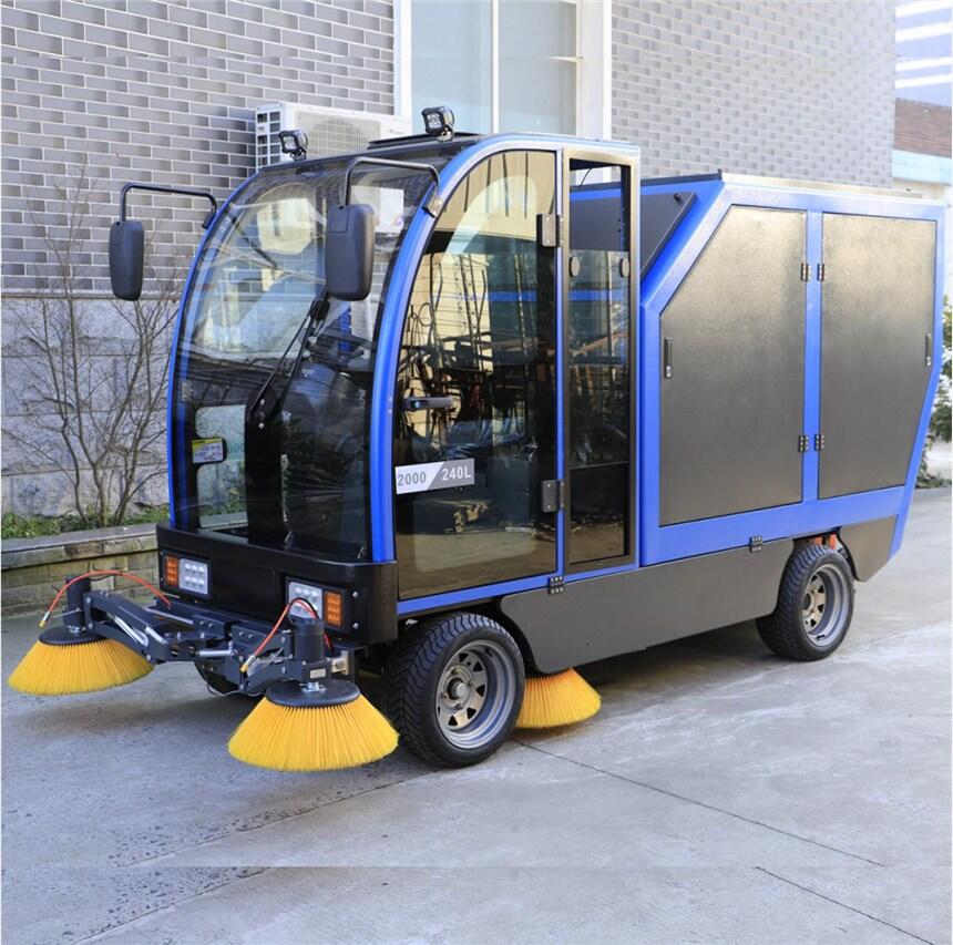 嘉善县市容环卫物业保洁自卸驾驶式扫地机JLB-2400ZX